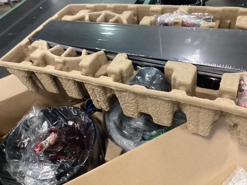 Condition photo showing Good Condition for Harbor Breeze Sunport Easy2Hang 52-in Matte Black with Matte Blades