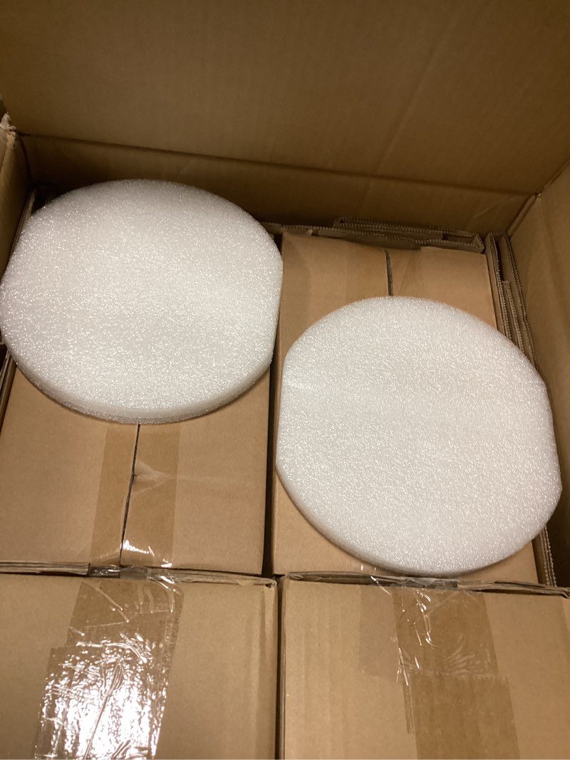 Condition photo showing Good Condition for leratio ceramic dinnerware sets for 8,porcelain plates and bowls sets with wavy edge, oven &microwave & dishwasher &safe,light weight & scratch resistant dishes sets-service for 8 (24pcs) peal white service for 8 ?24pcs? modern-peal white