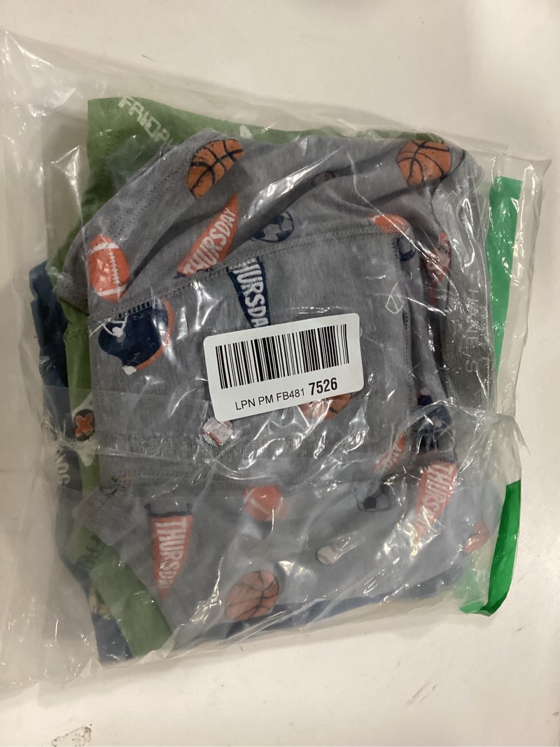 Condition photo showing As Is for SIMILAR TO STOCK PHOTO UNKNOWN SIZE Fruit of the Loom Boys' Tag Free Cotton Boxer Briefs Toddler Toddler - 10 Pack - Traditional Fly Covered Waist 4-5T