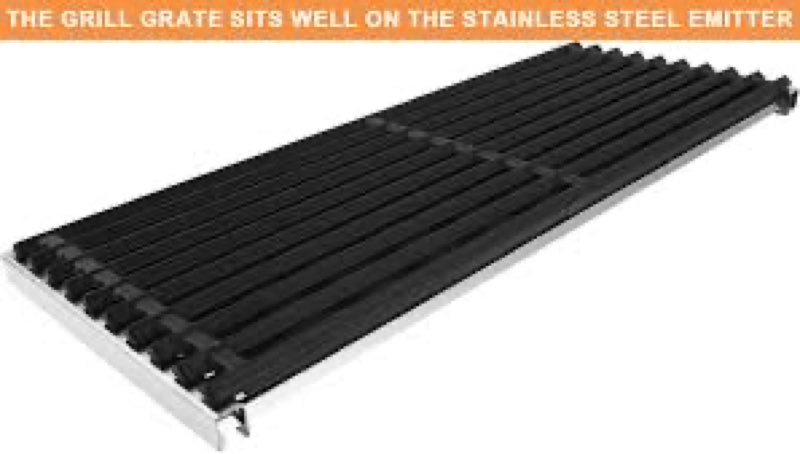 BQMAX 18 7/16" Grill Parts for Charbroil Tru-Infrared 466242014 463273614 463241014 463246909 463241