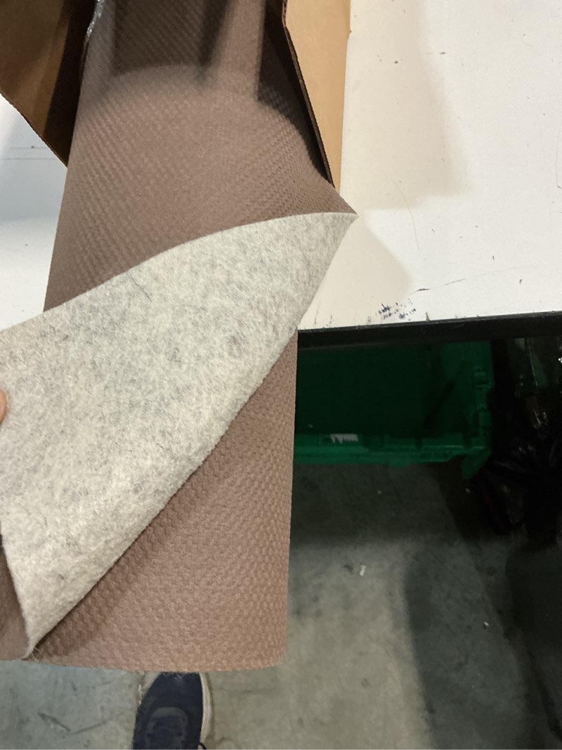 Condition photo showing Good Condition for Ottomanson Non Slip Rug Pad Grip 3x8 1/8 Thick, Protection for Any Flooring Surface, Keep Your Runner Rug and Area Rugs in Place, 2'7" x 8', Beige Beige 2'7" x 8' (Runner)