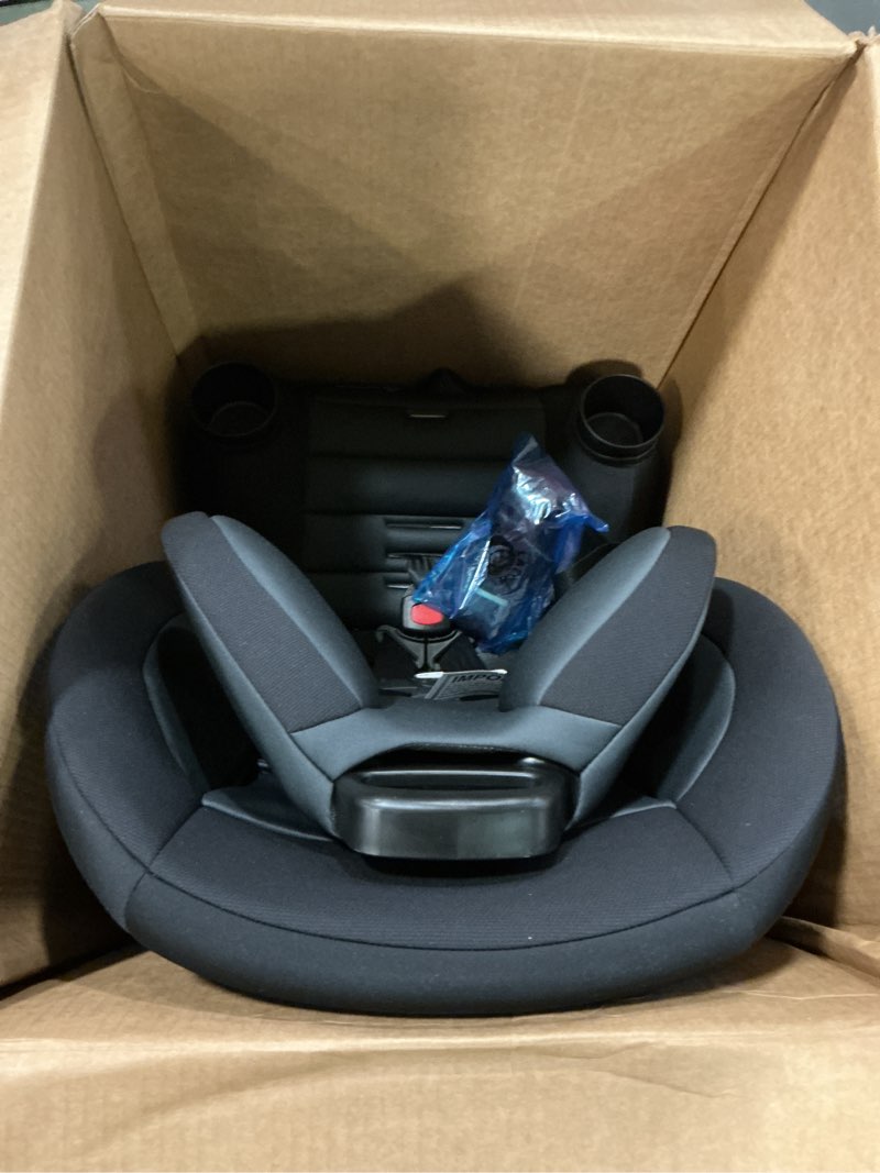 Condition photo showing Good Condition for safety 1st ellaris 3-in-1 convertible car seat, slim fit design, rear & forward-facing, 5-position headrest, 3-across fit, travel-friendly with machine-washable seat pad, smokey haze