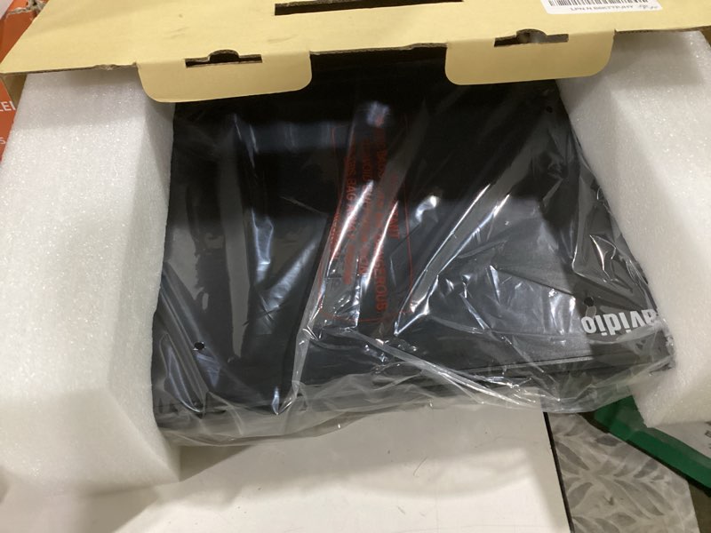 Condition photo showing New/Like New for 15.6“ portable blu ray player with 13.3” hd screen, 5-hour battery, support hdmi input/output, sync screen/tv, dolby audio, usb/tf card, av in/out, mp4/mkv 1080p video, last memory