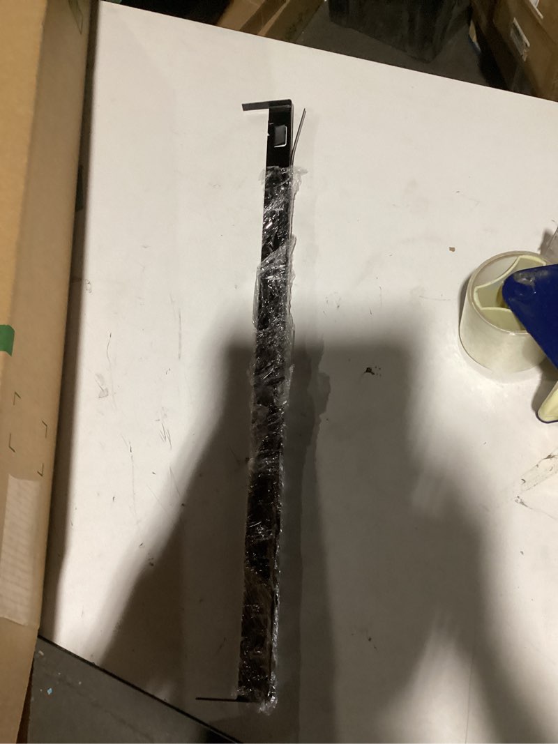 Condition photo showing As Is for uxcell Stove Gap Covers, Kitchen Stove Gap Filler, Aluminum Oven Gap Cover 25.59 in Length, Heat Resistant and Easy to Clean, Protect Gap Filler Sealing Spills on Countertop Stove, Black