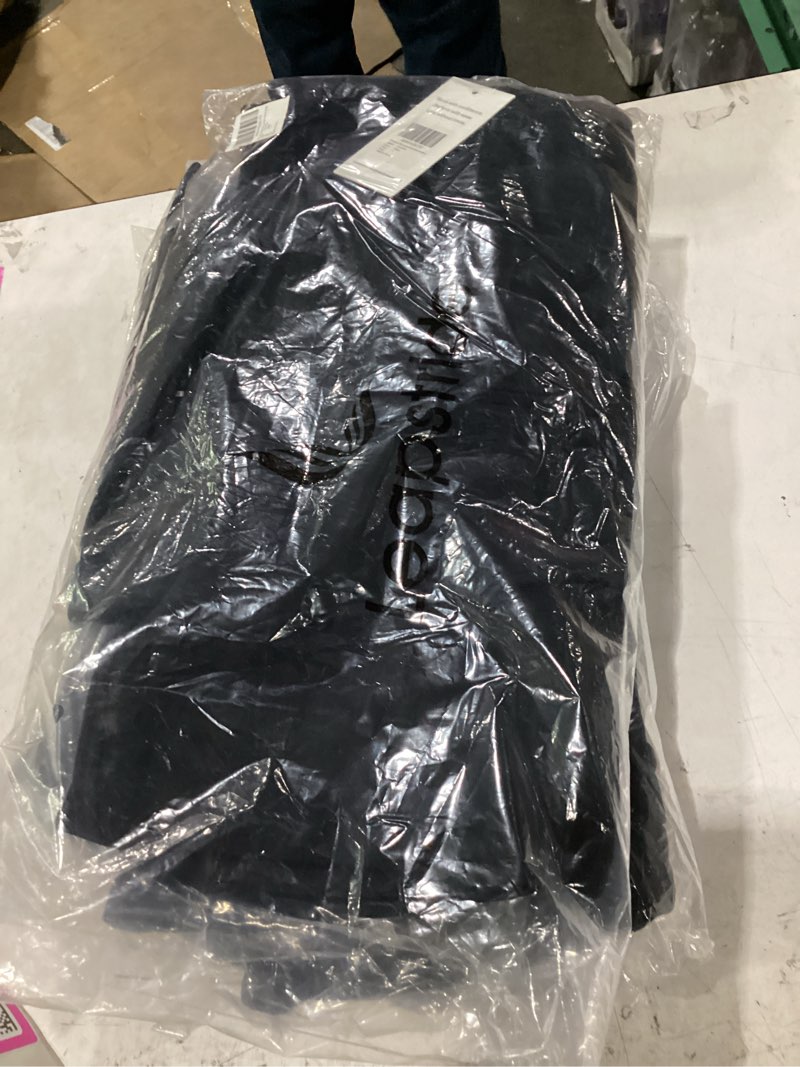 Condition photo showing New/Like New for women's fleeced performance jacket - full-zip stand-up collar, warm fleece for winter daily wear large black