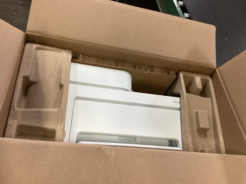 Condition photo showing Good Condition for hp deskjet 4255e wireless all-in-one color inkjet printer, scanner, copier, best-for-home, 3 month instant ink trial included. this printer is only 2.4 ghz capable. ai-enabled (588s6a)