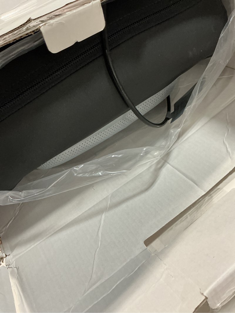 Condition photo showing Good Condition for shiatsu back and neck massager for pain relief deep tissue, up and down rolling back massager with heat, 3d kneading massage for office home car, birthday gifts for women men mom dad gray