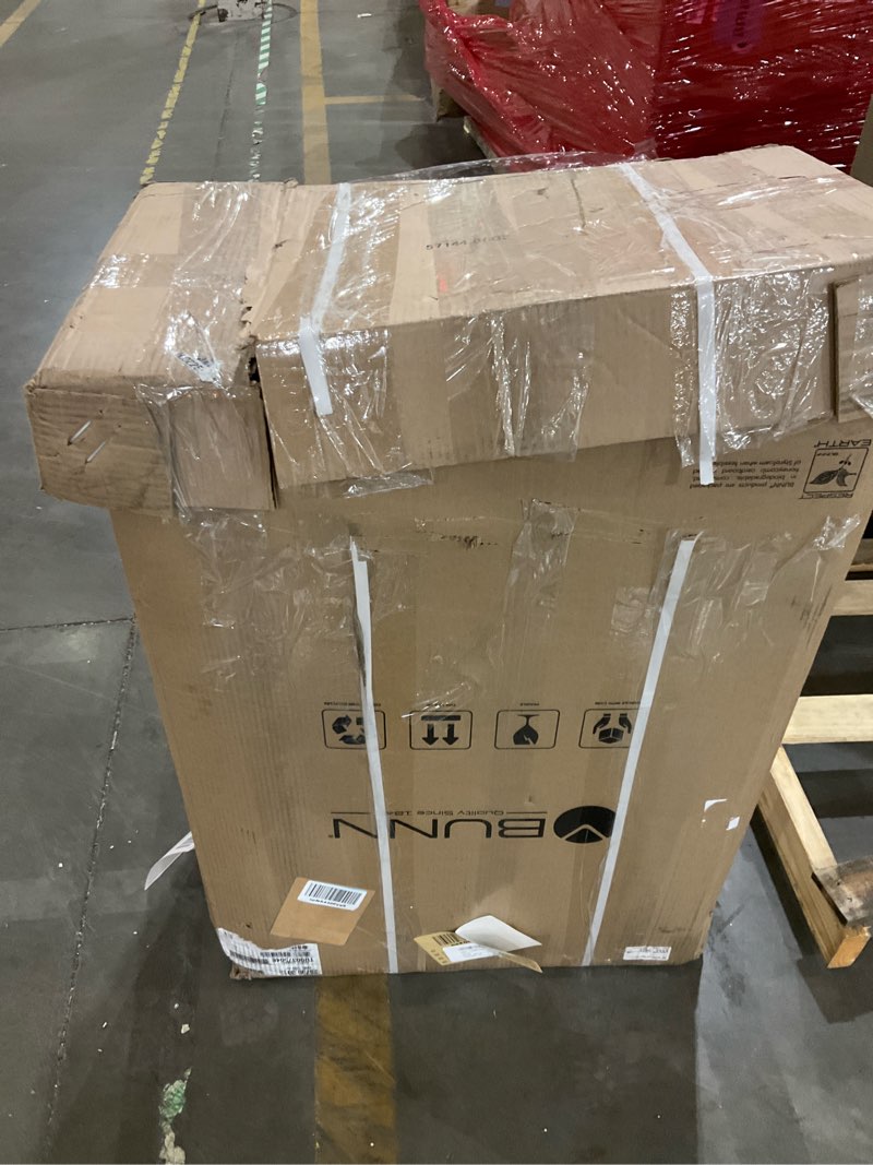 Condition photo showing As Is for midea portable washing machine, 0.9 cu. ft with 6 cycles, drum clean, quick, stainless steel tub, transparent lid, led display washing machine, white 0.9 cu. ft.