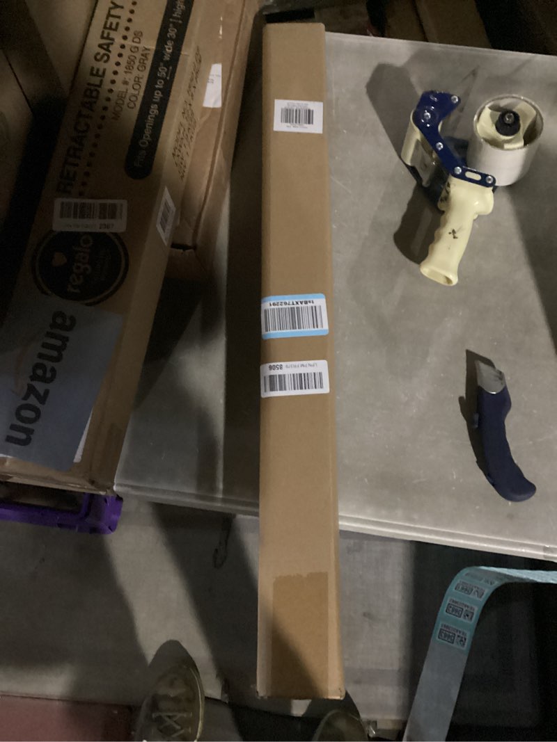 Condition photo showing New/Like New for lazblinds no tools no drill cordless roman shades for windows, blackout thermal insulated uv blocking window blinds, room darkening fabric blinds for indoor windows, 30'' w x 48'' h, beige blackout - beige 30" w x 48" h