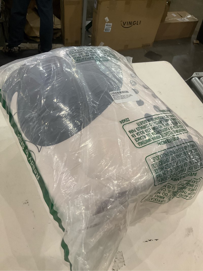 Condition photo showing New/Like New for 74x50 Playpen Mat Foam Thick, Large Baby Play Mat for Babies Kids Toddlers Infants Floor Crawling, Washable Cushioning Padded Baby Playmat for Indoor Outdoor, Gift for Boys Girls, Boho Leaf Beige Stars 74" x 50"