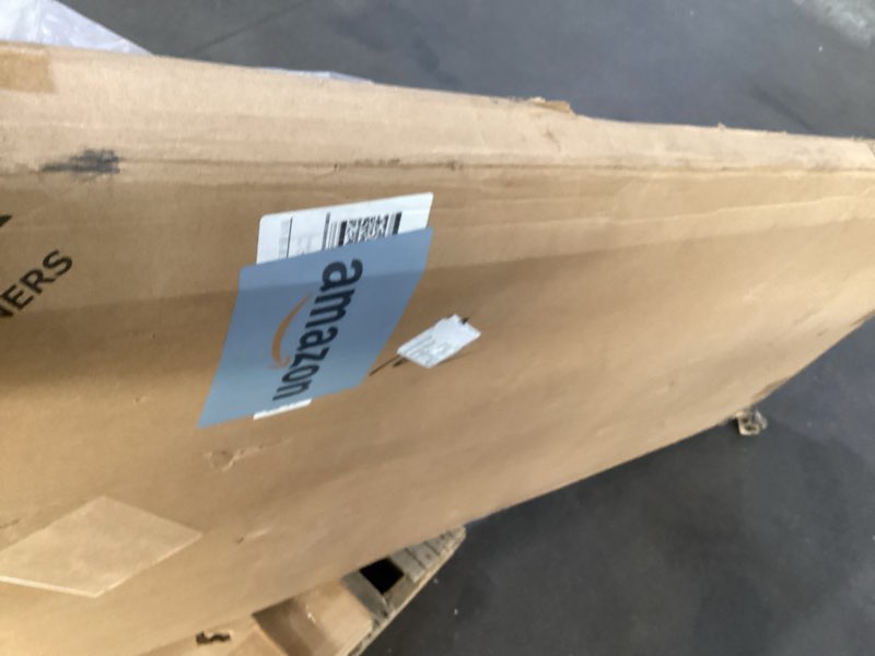 Condition photo showing As Is for Lumizone Extra Tall Cat Gate 61.02" High Pressure Mounted Extra Wide 2025 New (17 Sizes) 1.37" Gap No Drilling Auto-Close One-Handed Operation Tall Pet Gate for Dogs(White, 61.02" H x 50.98"-55.11" W) 61.02" H-white 50.98"-55.11" W