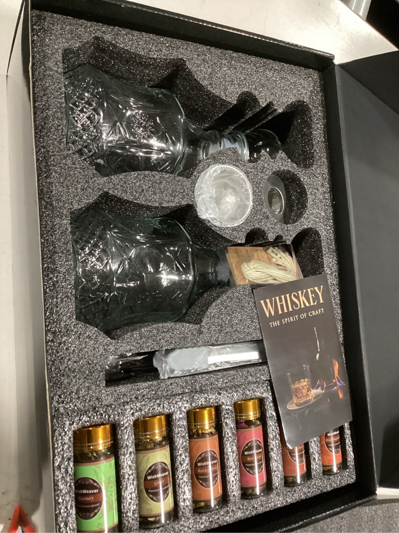 Condition photo showing Good Condition for Alcohol Infusion Kit,14 Natural DIY Whiskey Making Kit for Infusing Bourbon,Tequila, Rum with Custom Botanicals, Perfect Alcohol Infusion Kits Stocking Stuffers for Men for Men, Dad, Husband