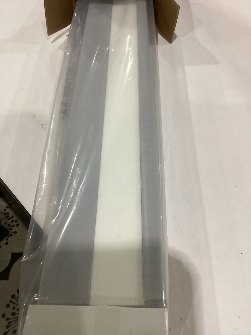 Condition photo showing Good Condition for lazblinds cordless cellular shades, light filtering honeycomb shades for home, thermal insulation noise reduction blinds for windows, 31'' w x 48'' h, grey light filtering-grey 31'' w x 48'' h