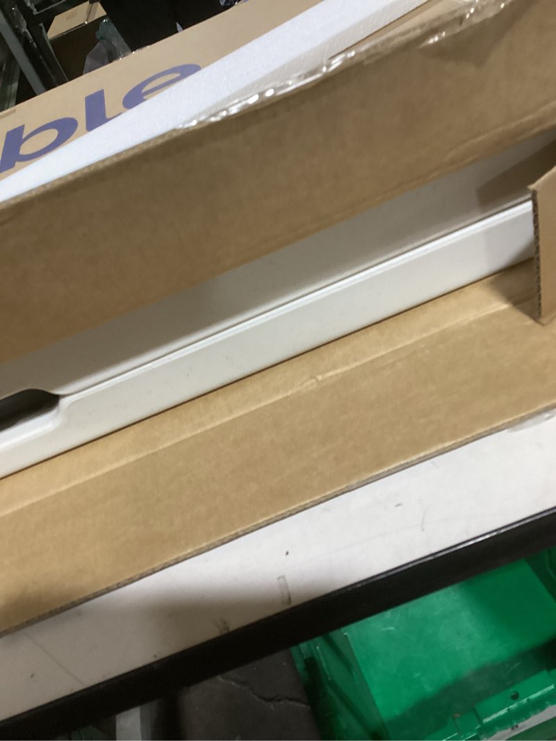 Condition photo showing Good Condition for 34" Square Folding Card Table, Fold-in-Half Utility Dining Portable Table Heavy Duty HDPE White Plastic Foldable with Carrying Handle Indoor Outdoor for Picnic, Camping, Party White 34IN?square)