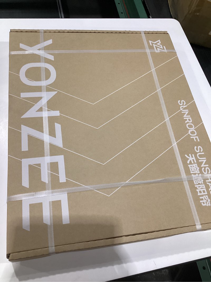 Condition photo showing New/Like New for YONZEE 2025 Upgrade Sunshade Roof for Tesla Model Y 2020-2024?[No-Gap/Sag-Free] Heat Insulation Glass Roof Sunshade Sunroof for Tesla Model Y Accessories 2024-2020,Gray