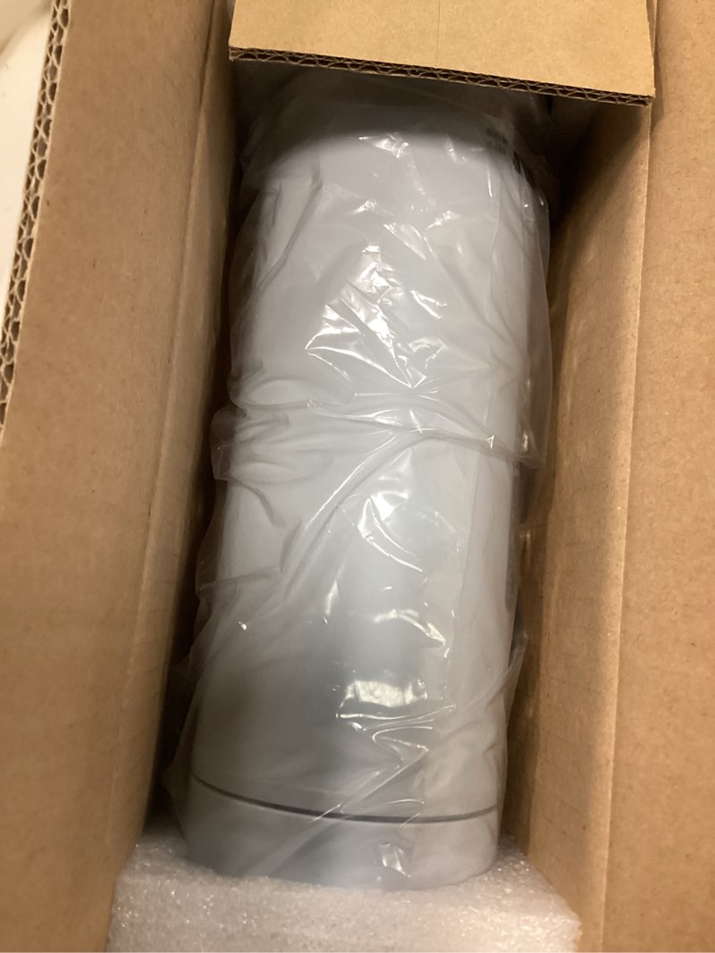 Condition photo showing New/Like New for portable electric kettle for travel, small hot water kettle with ntc temperature control and auto shut-off, 316 stainless steel, blue 110v & 15oz light blue 0.5 quarts