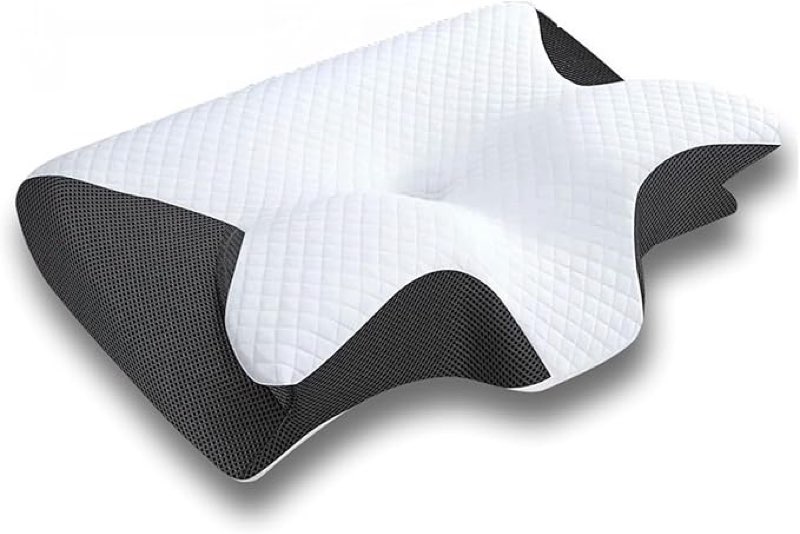 cervical neck pillow, ergonomic memory foam pillow
