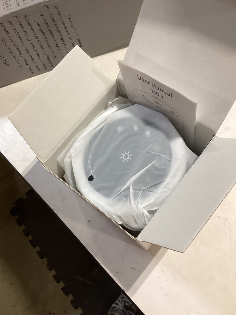 Condition photo showing Good Condition for soother sleep sound machine night light white noise machine with 30 soothing sounds & 12 color night lights for baby kids adults brown noise machine with timer & continuous play for home travel office black