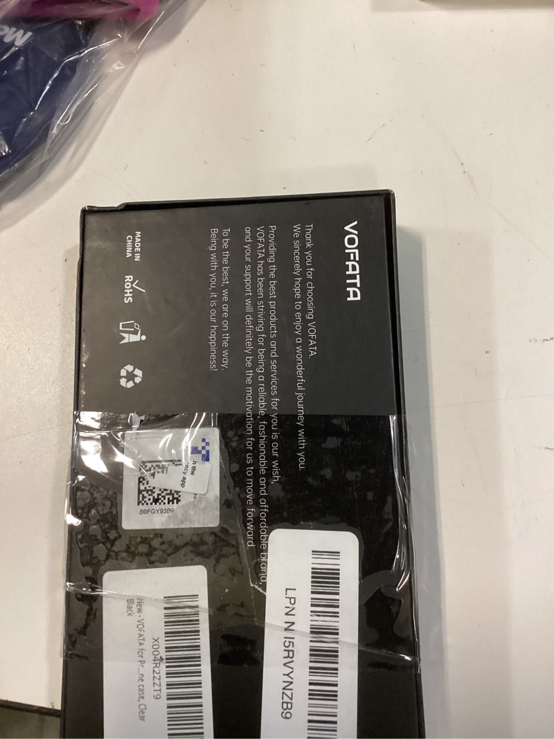 Condition photo showing New/Like New for [Upgraded Full Camera Protection] for iPhone 17 Pro Max Case with Camera Cover Stand [Fit for MagSafe][10FT Mil-Grade Protection] Transparent Magnetic iPhone 17 Pro Max Phone Case, Clear Black Clear-Black for iPhone 17 Pro Max 6.9"