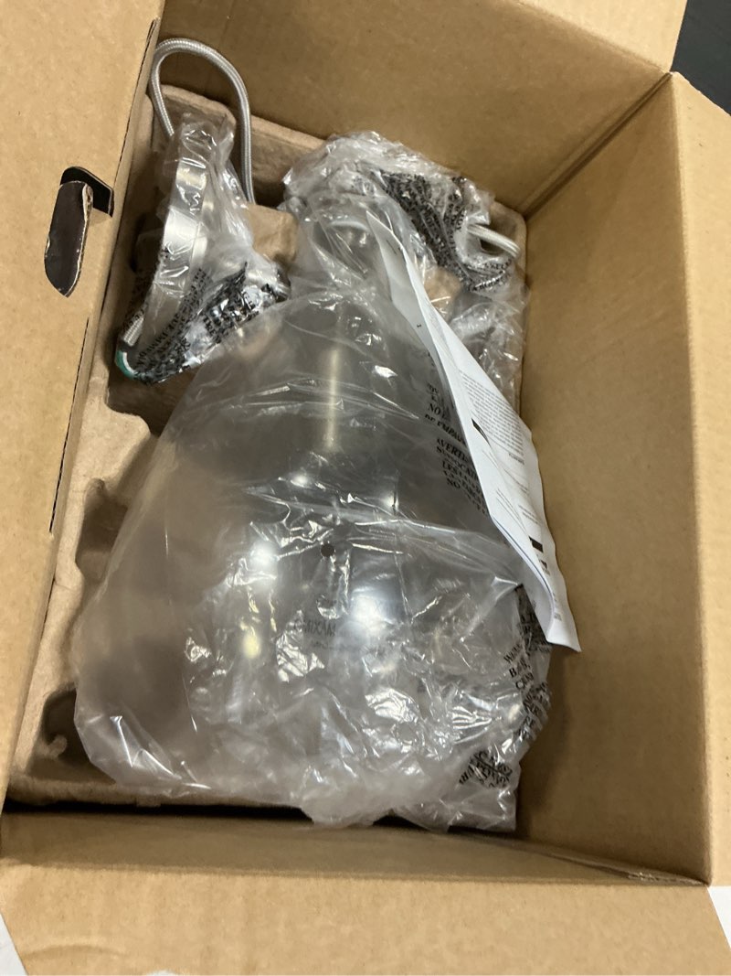 Condition photo showing Good Condition for allen + roth A+R REIGN TEARDROP CLEAR PENDANT at Lowes.com