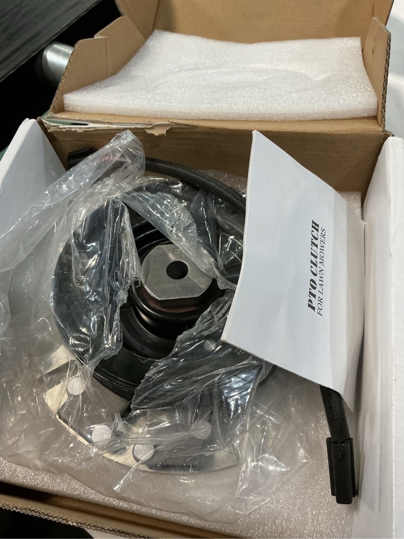 Condition photo showing As Is for ocpty electric power take off clutch electric pto clutch 117-7468 fit for exmark for toro: 117-7468