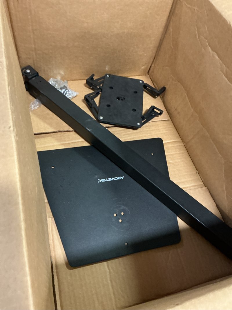 Condition photo showing Good Condition for AboveTEK Security iPad Kiosk Floor Stand, Anti-Theft POS Tablet Stands for Retail Business, Height Adjustable Tablet Floor Stand, 360° Swivel Universal Locking Holder Fits 9.7"-13" iPads/iPad Pro/Air Black
