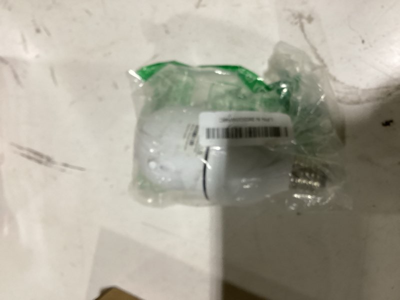 Condition photo showing Good Condition for wesecuu light bulb security camera -5g& 2.4ghz wifi 2k security cameras wireless outdoor motion detection and alarm,two-way talk,color night vision,human detection, bulb camera compatible with alexa 2k/1-pack white