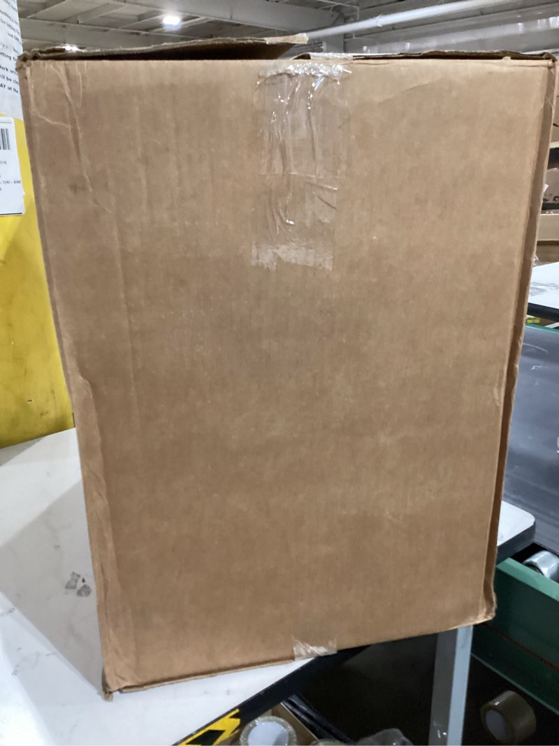 Condition photo showing As Is for IRIS USA 54 Qt Stackable Plastic Storage Bins with Lids, 6 Pack - BPA-Free, Made in USA - See-Throug