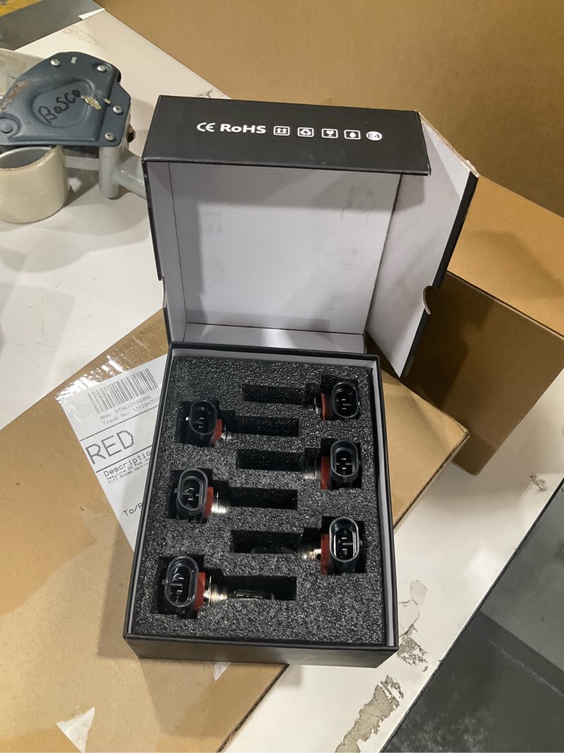 Condition photo showing Good Condition for for toyota tacoma 2016-2023 fog lights bulbs combo, 4pcs super bright white dual beam and fog lights blubs package, 1:1 size as stock bulbs, plug and play
