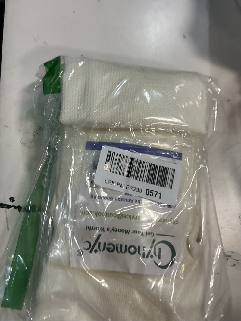 Condition photo showing Good Condition for Chyhomenyc Short Curtains 36 Inch Length, Faux Linen Textured Small Kitchen Curtain, Light Filtering Yellowish Half Window Curtains for Basement Cabinet, Each 30x36 Inch, Cream?prev. Ivory? Cream 30"W x 36"L (Pack of 2)