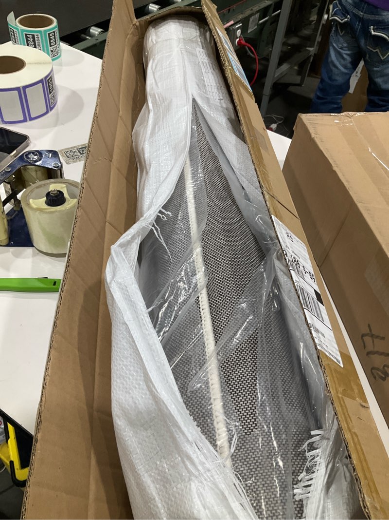 Condition photo showing Good Condition for jxgzyy Beige Aesthetic Rug 5x7, 0.36'' Thick Low Pile Textured Rug, Modern Solid Polypropylene Carpet for High Traffic Area, Stain-Resistant Kitchen Rug with Non-Slip Backing, Irregular Line Irregular Line ( 6'7" x 4'7" )