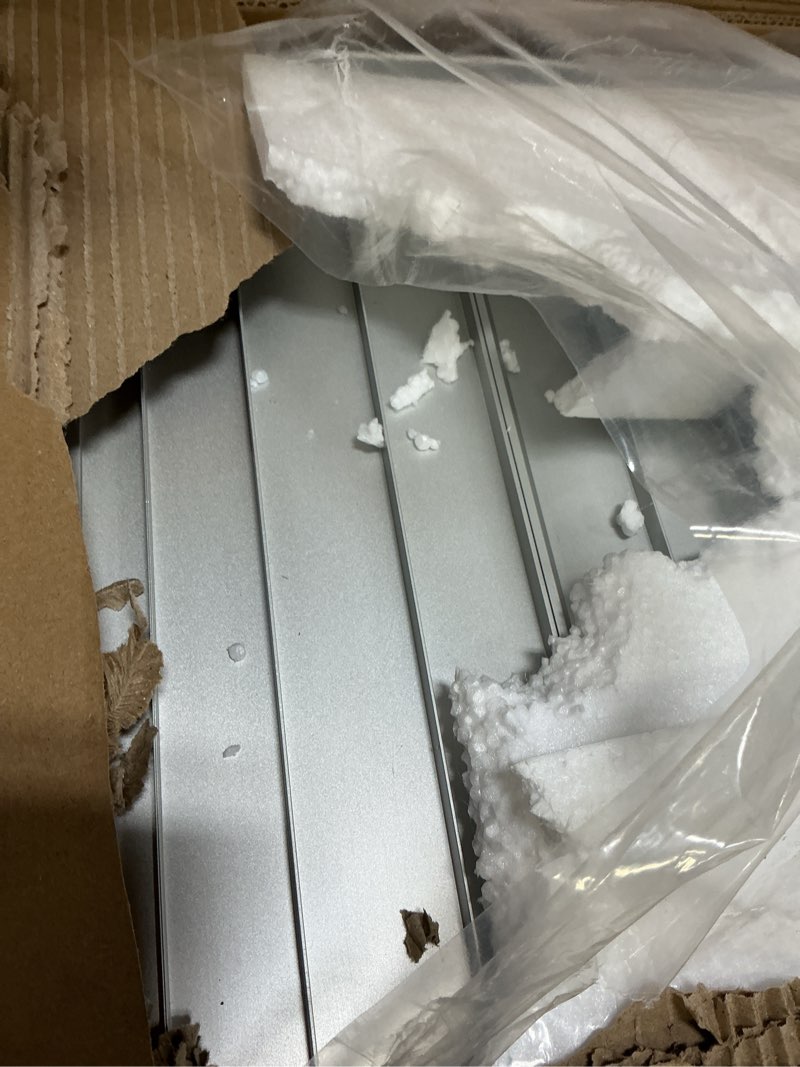 Condition photo showing Good Condition for portable wheelchair ramp 4ft,no-slip aluminum folding handicap ramp 800lbs load capacaity,wheel chair ramp for home steps,stairs,car 4 ft