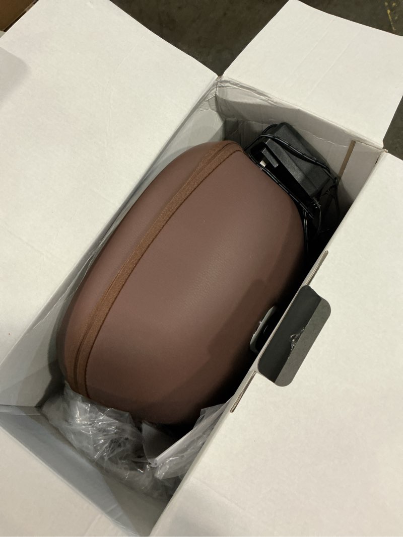 Condition photo showing New/Like New for nekteck shiatsu foot massager with heat, 2026 upgraded air compression electric heated feet massage for neuropathy plantar fasciitis, deep kneading therapy improve blood circulation, size up to us 13 brown large
