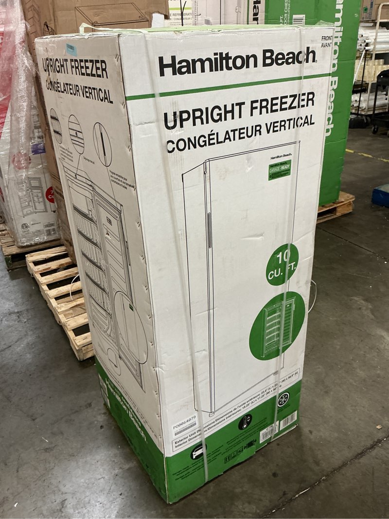 Condition photo showing Good Condition for Hamilton Beach 10 cu. ft. Manual Defrost Upright Freezer