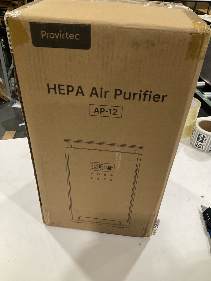 Condition photo showing Good Condition for Pro-Level Air Purifier for Home Pets, No More Odor, Pet Floating Fur/Dander Worries, 4-Side Wide Intake, H13 True HEPA, Auto/Pet Mode & Washable Pre-Filter,Ultra Quiet for Bedroom/Large Room