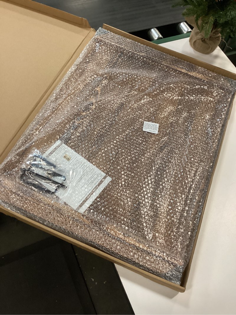 Condition photo showing New/Like New for Stove Top Cover for Electric & Gas Stoves 30.3"x21.7" - Kitchen Cutting Board & Decorative Tray with Handles - Multi-Functional Wooden Home Accessories 30.3"L x 20"W