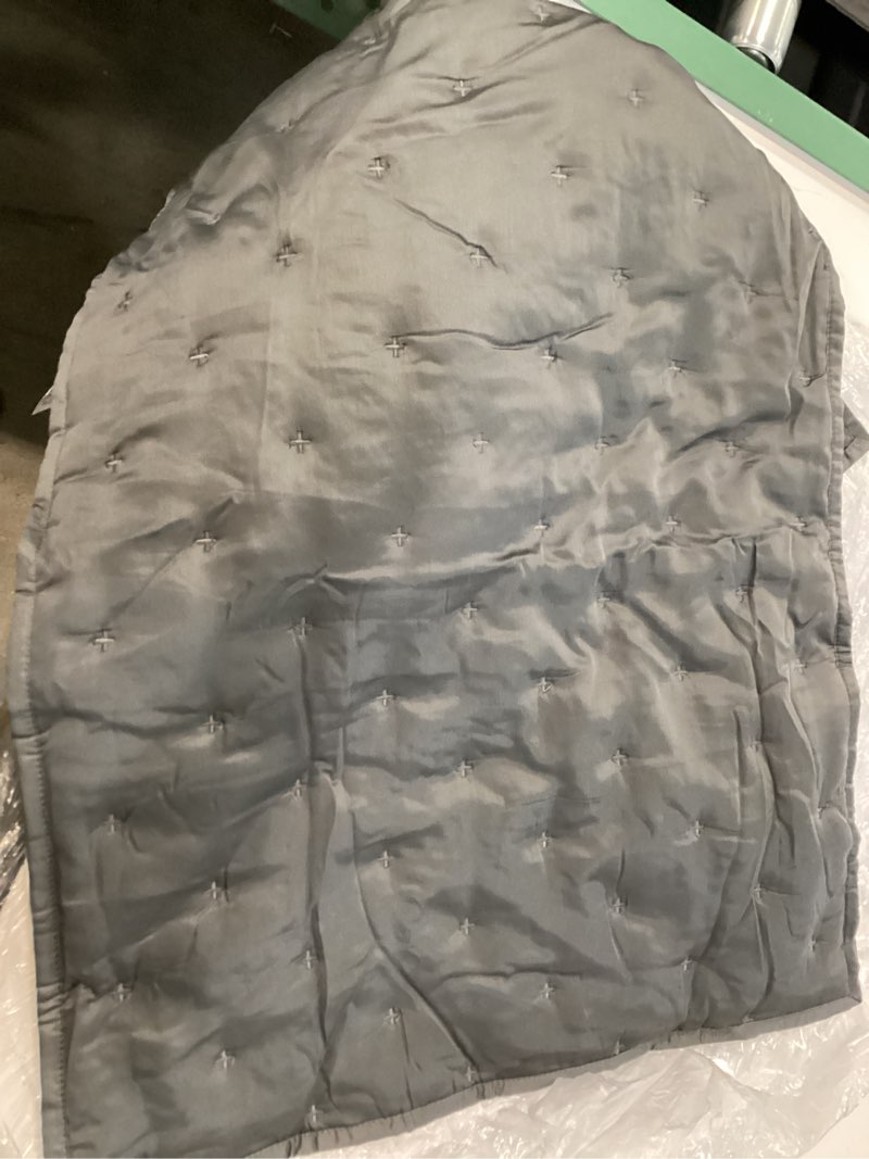 Condition photo showing Good Condition for bamboo dream quilted sham set, standard, charcoal