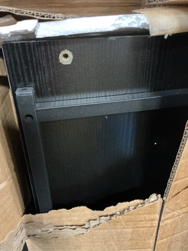 Condition photo showing Good Condition for olixis dresser for bedroom, 5 storage fabric drawers, metal frame and wooden top, tall storage drawer dresser for closet with easy pull handles for living room, entryway, small space black black 11.9"d x 38"w x 20.9"h (5 drawers)