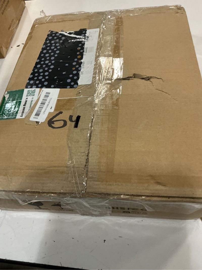 Condition photo showing Good Condition for ambimall dimmable arc floor lamp with remote, color temperatures and brightness adjustable, arched floor lamp with rotating head, over couch arched reading light for living room (white and black) white / black