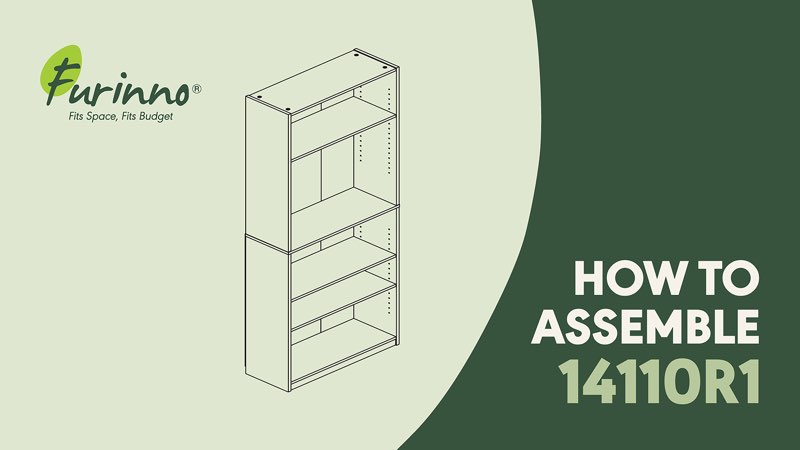 furinno jaya book shelf, 5-tier bookshelf, bookcase with adjustable shelves, 9.5" x 24.5" x 71.2", for organization and storage, for living room, bedroom, home office, blackwood