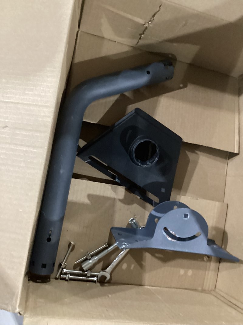 Condition photo showing Good Condition for gen 3 mount for starlink, adjustable wall /roof mounting kit compatible with starlink standard 4/4x/v3?include aluminum pipe adapter? 18in