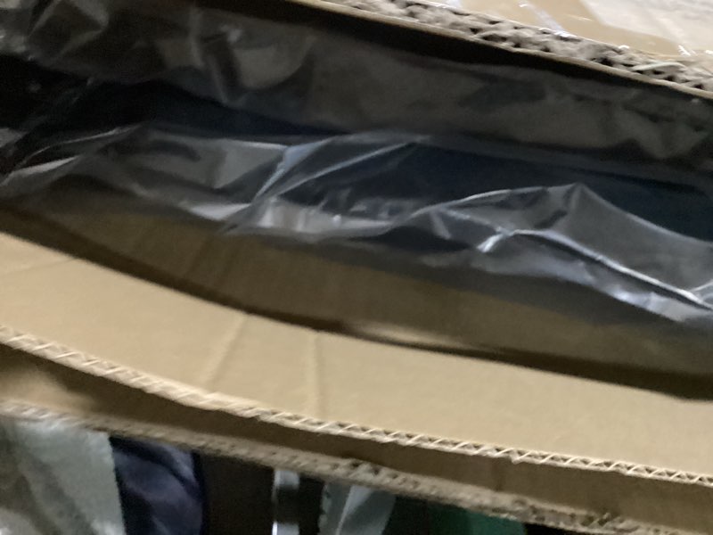 Condition photo showing New/Like New for GREEN PARTY Stadium Seat for Bleachers Portable Outdoor Floor Folding Stadium Chair with Armrest, Back Support, Cup Holder, Mesh Bag and Hide Hooks Black Grey 2