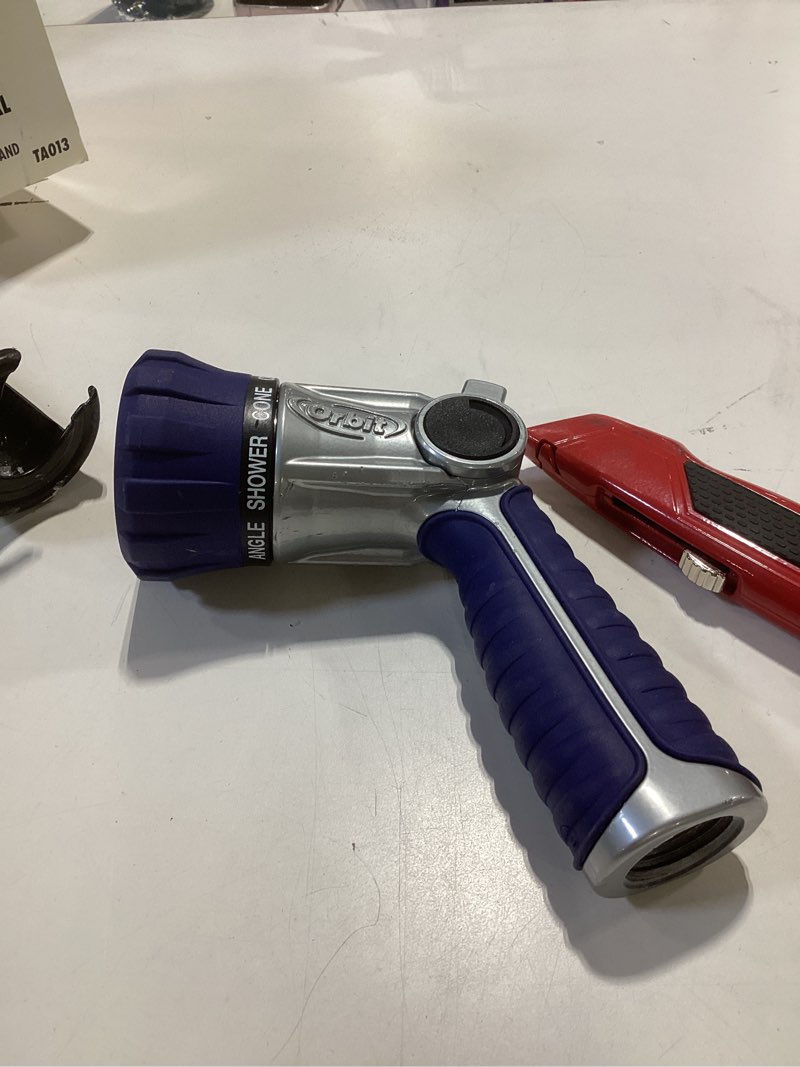 Condition photo showing Good Condition for orbit max 8 -pattern thumb control trigger nozzle