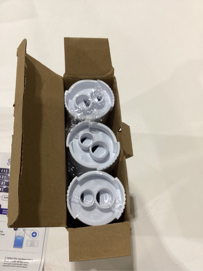 Condition photo showing New/Like New for glacier fresh xwf replacement for ge xwf refrigerator water filter pack of 3 (not xwfe) standard 3 count (pack of 1)