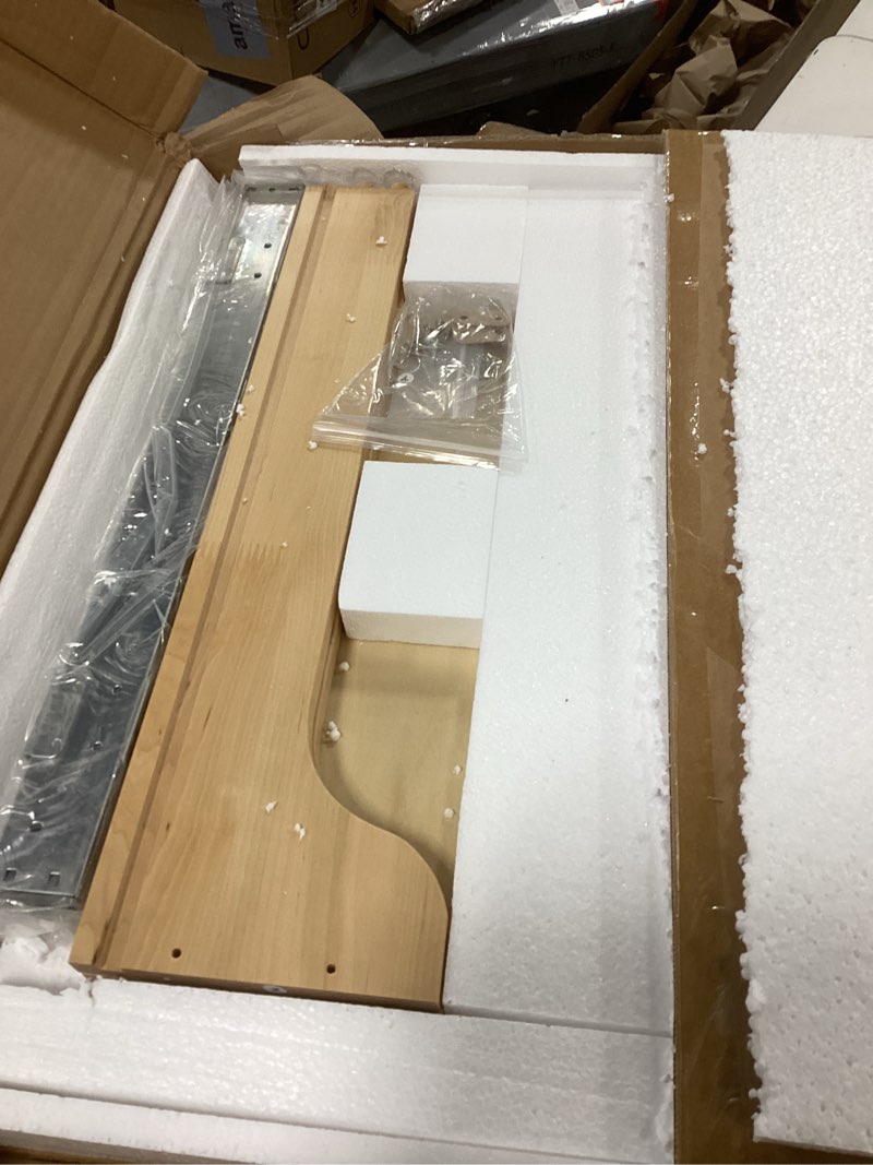 Condition photo showing Good Condition for ALINE FURNITURE Birch Pull Out Drawers for Cabinets, 21" W x 21" D x 6" H Soft-Close Slide Out Drawer for Kitchen Cabinets, Pull Out Shelves, Pantry Cabinet Organizer, with Pre-Drilled Wood Template