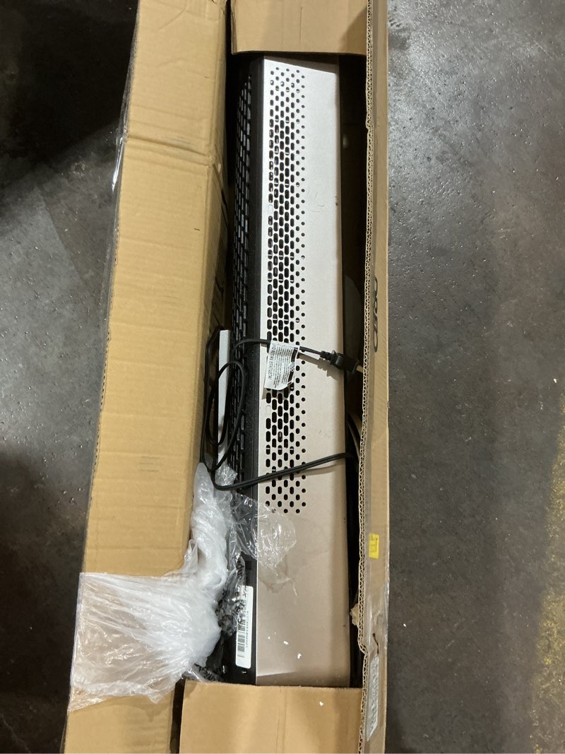 Condition photo showing As Is for Dreo Tower Fan for Bedroom, 90° Oscillating Standing Fan with 28ft/s Velocity, 25dB Quiet for Sleep, DC Motor, 9 Speeds, 4 Modes, 12H Timer, Voice & APP & Remote Control, 42" Cruiser Pro T2 S Starlight Wifi