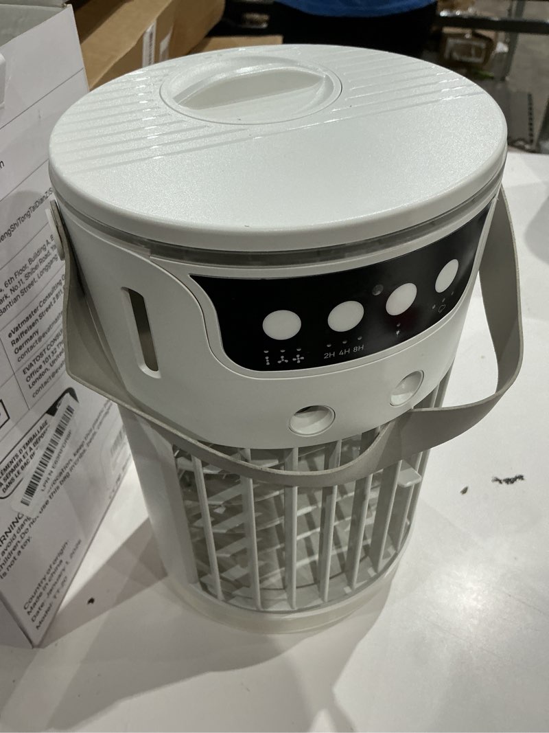 Condition photo showing As Is for portable air conditioners desktop ac unit with water ice cooling mist, personal evaporative air cool