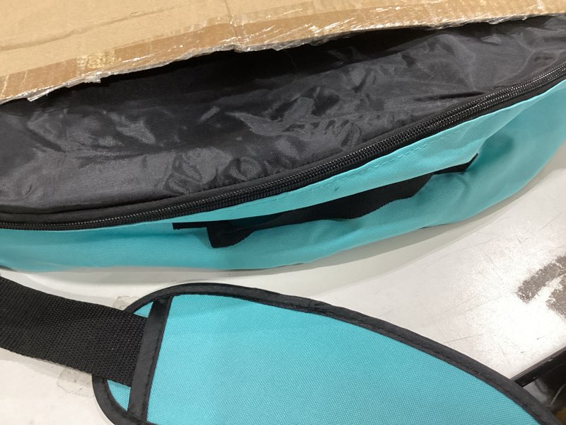 Condition photo showing New/Like New for Mispace Portable Twin Compartment Show House Cat Cage/Condo - Easy to Fold & Carry Kennel - Comfy Puppy Home & Dog Travel Crate with Portable Carry Bag/Two Hammocks/Mats and Collapsible Litter Box Blue