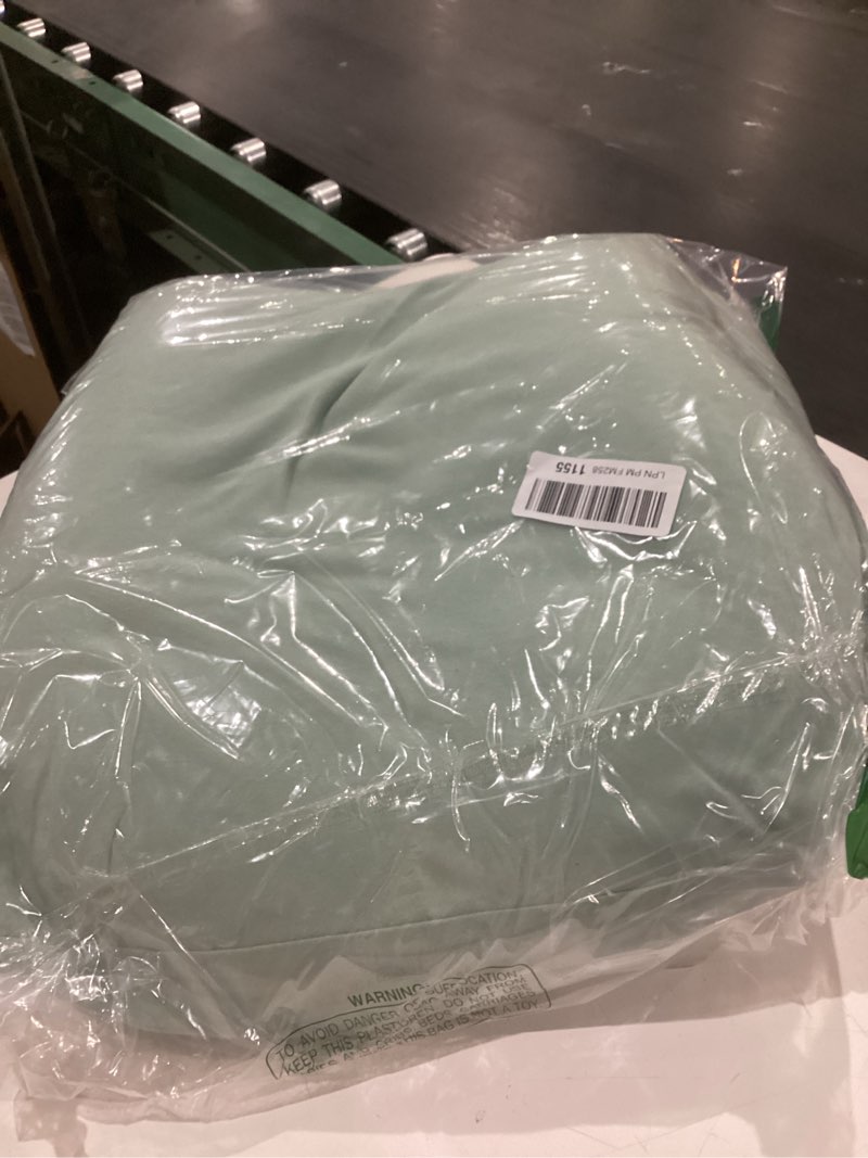 Condition photo showing Good Condition for infant lounger, baby nest cover for baby girls & boys, newborn essentials for baby 0-12 months, 100% cotton breathable (sage green)