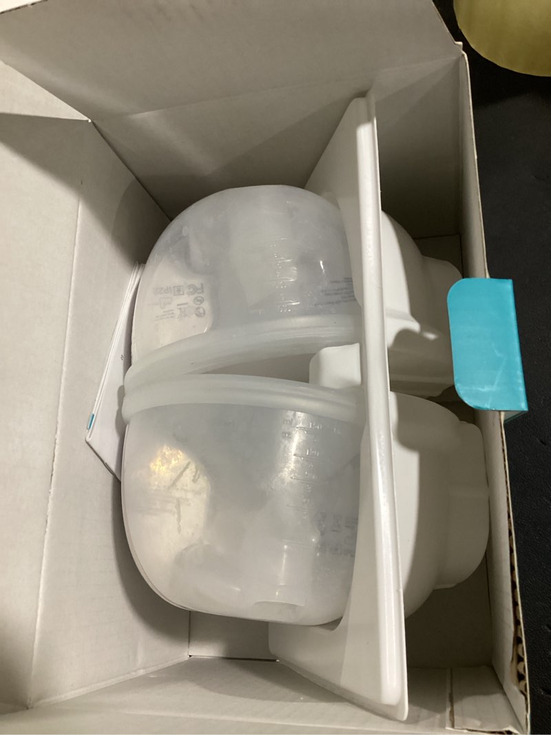 Condition photo showing Good Condition for paruu p10 hands-free breast pump wearable, 338mmhg strong suction, low noise, 4 modes & 9 levels, electric breast pump portable, smart display, 19/21/24/28mm insert/flange, 2 pack (white) 2 count